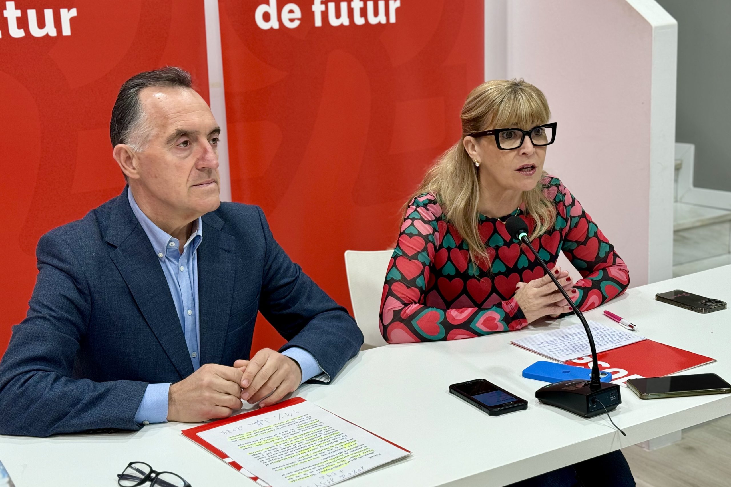 El PSPV lamenta que el PP vote en contra de pujar les pensions i rebaixar impostos