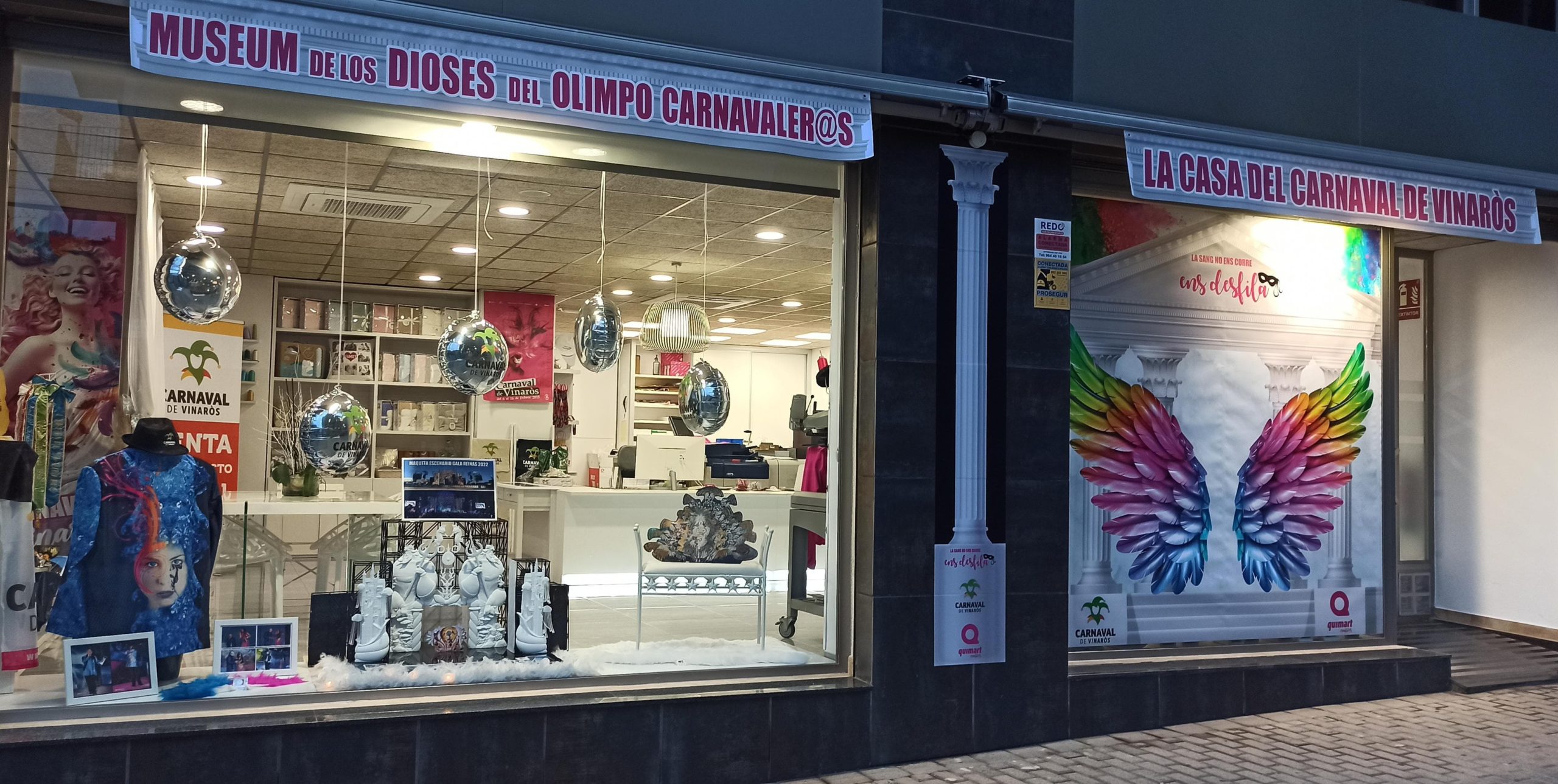 Quimart Creativos guanya el IV Concurs d'Aparadors del Carnaval de Vinaròs
