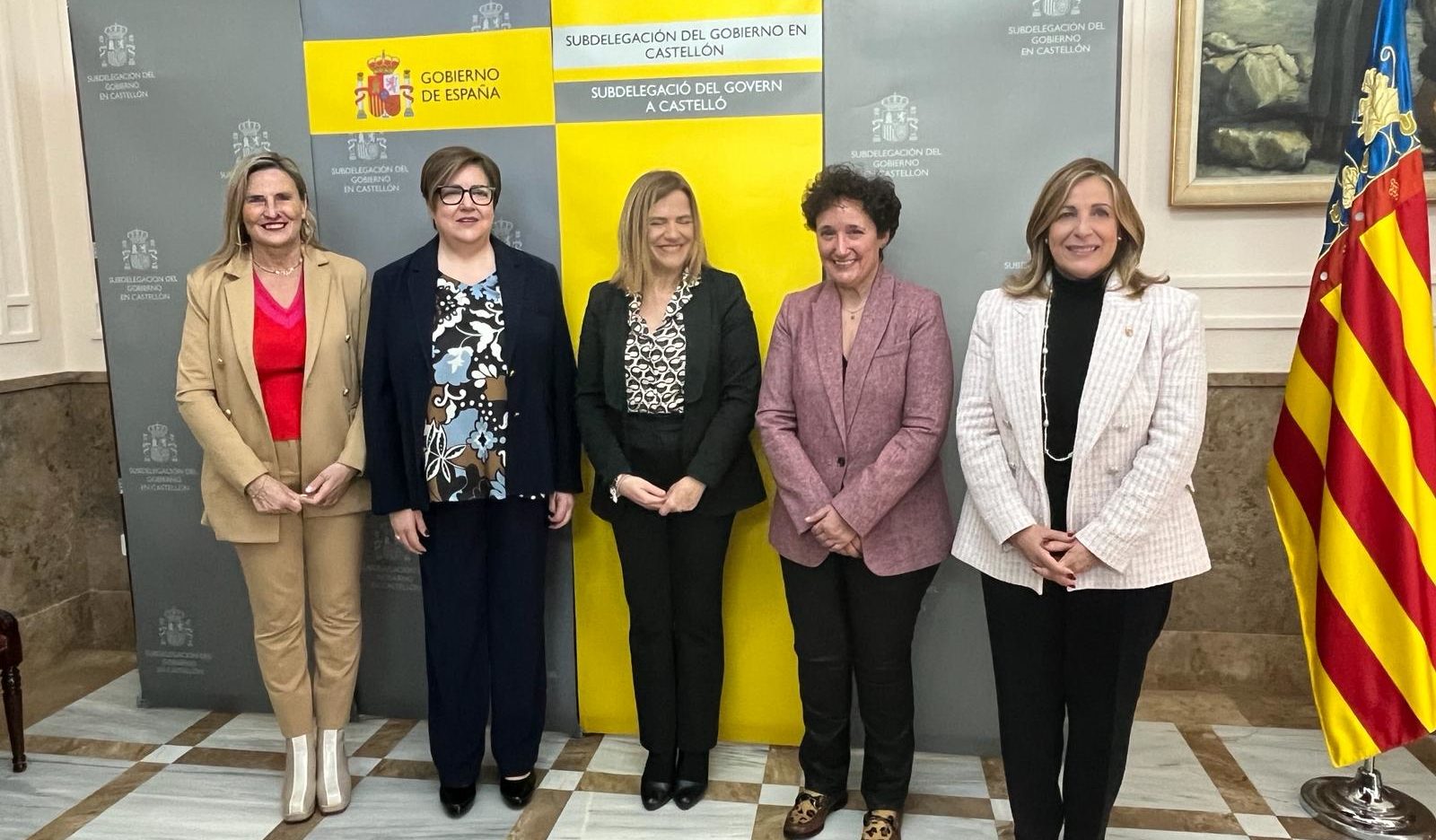 Susana Fabregat assisteix a la presa de possessió de la subdelegada del Govern a Castelló