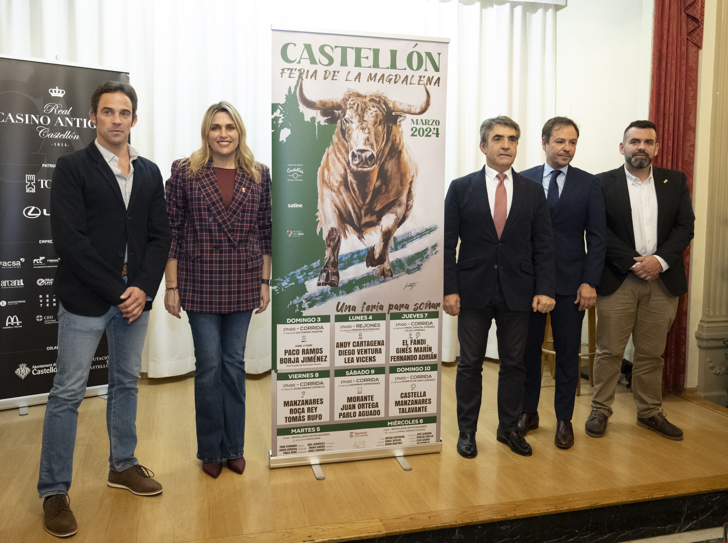 Marta Barrachina defensa les tradicions en la presentació del cartell de la Fira Taurina de la Magdalena