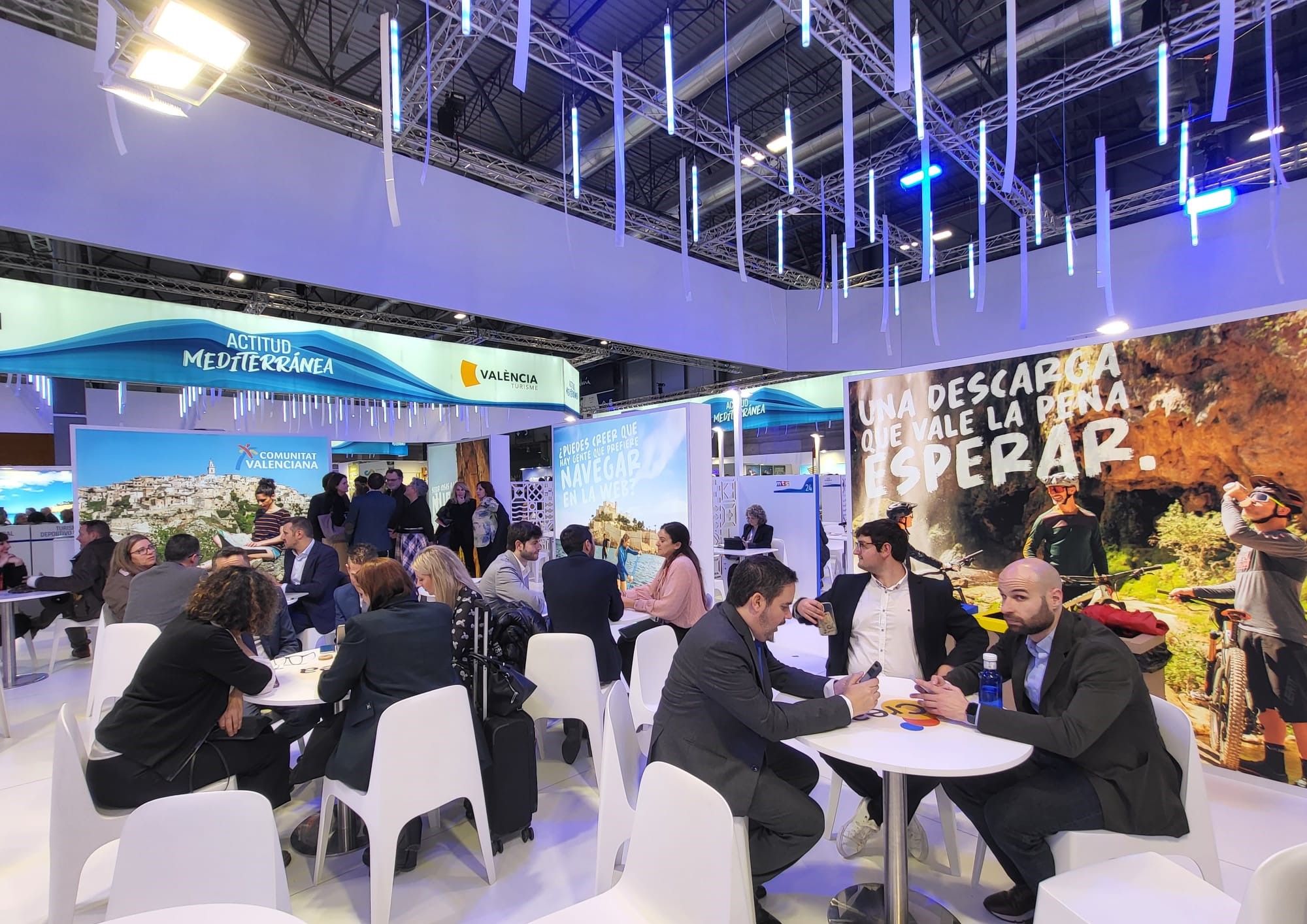 L'estand de la Comunitat Valenciana registra més de 5.000 reunions en Fitur 2024