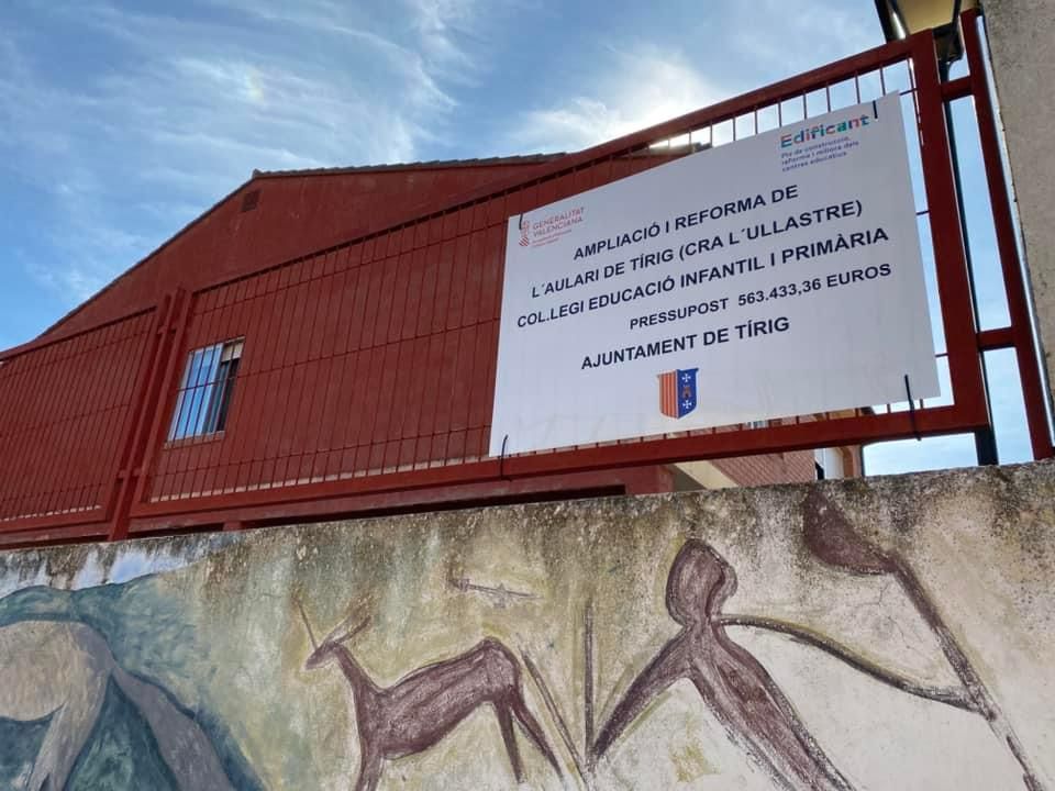 Tírig trau a licitació per 522.000 euros la reforma del Col·legi amb el Pla Edificant