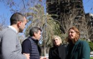 Carlos Mazón anuncia el primer paquet d’ajudes per als afectats per l’incendi dels edificis de Campanar