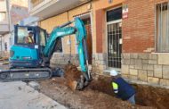 La renovació del carrer Doctor Ferrer de Benicarló finalitzarà abans de tres mesos