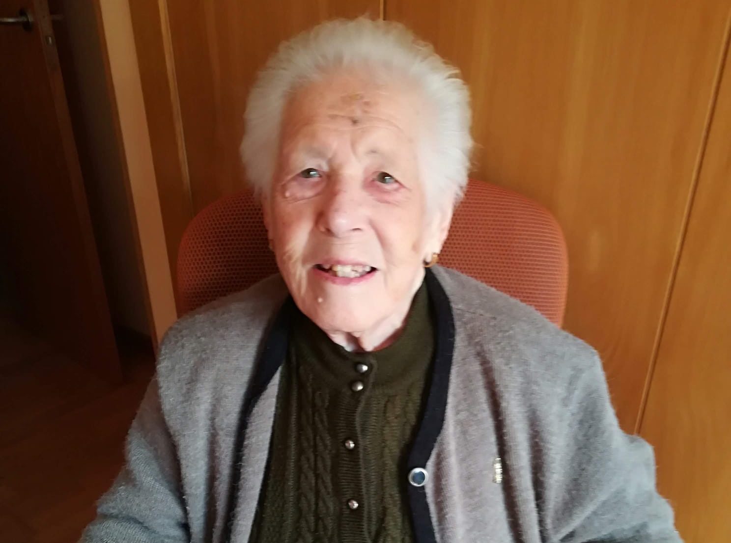 Irene Dalmau Marín, la veïna de Portell que celebra 101 anys