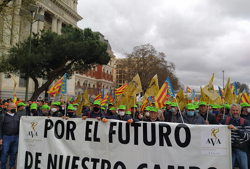 AVA-ASAJA sobre l'aprovació de la LNR: «Brussel·les seguix sense escoltar els agricultors»