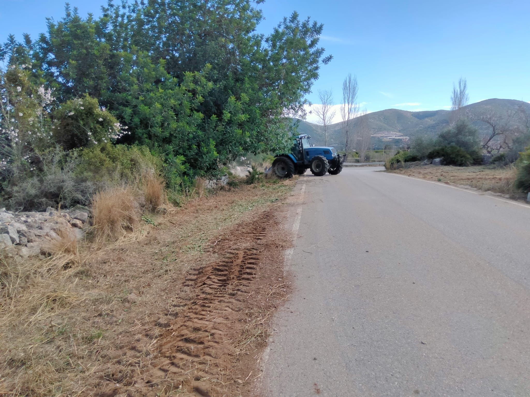 La brigada EMERGE esbrossa l'àrea recreativa de Sant Vicent i la «Bassa Albert» a Santa Magdalena