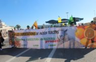 Més de 200 persones i 100 tractors de LA UNIÓ han tallat els accessos a PortCastelló 