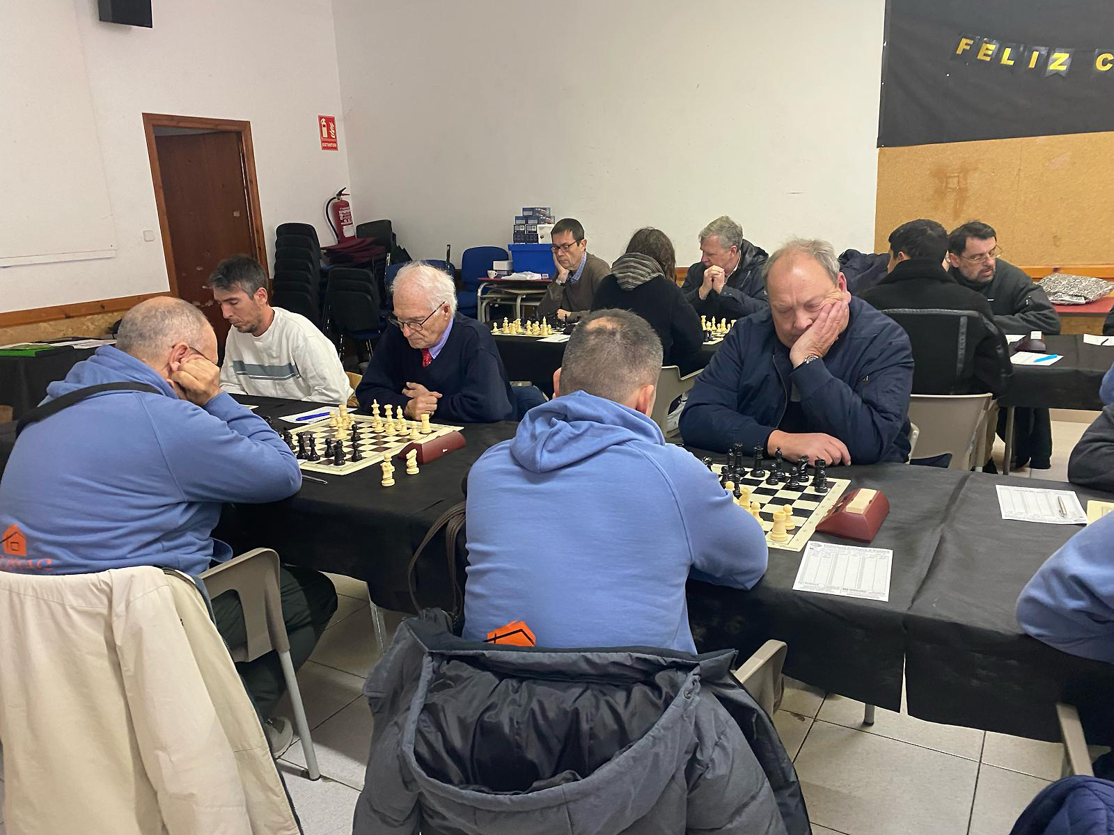 Intranscendent última ronda a la Lliga d'Escacs abans de les finals del Riu Sénia «B»