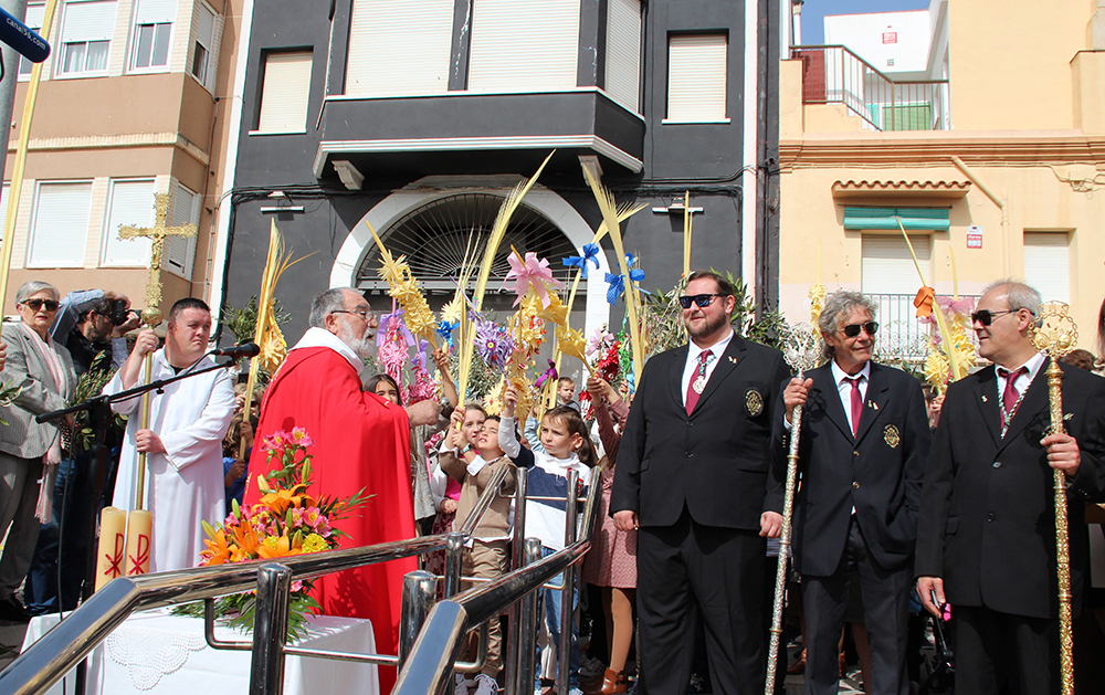 La Parròquia de Santa Magdalena de Vinaròs celebra el Diumenge de Rams