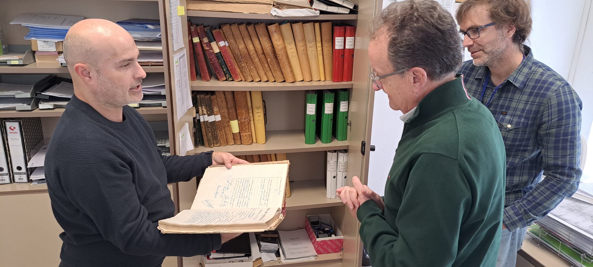 Els llibres del Registre Civil del Jutjat de Pau d'Alcalà es digitalitzaran per a facilitar l'accés de la ciutadania