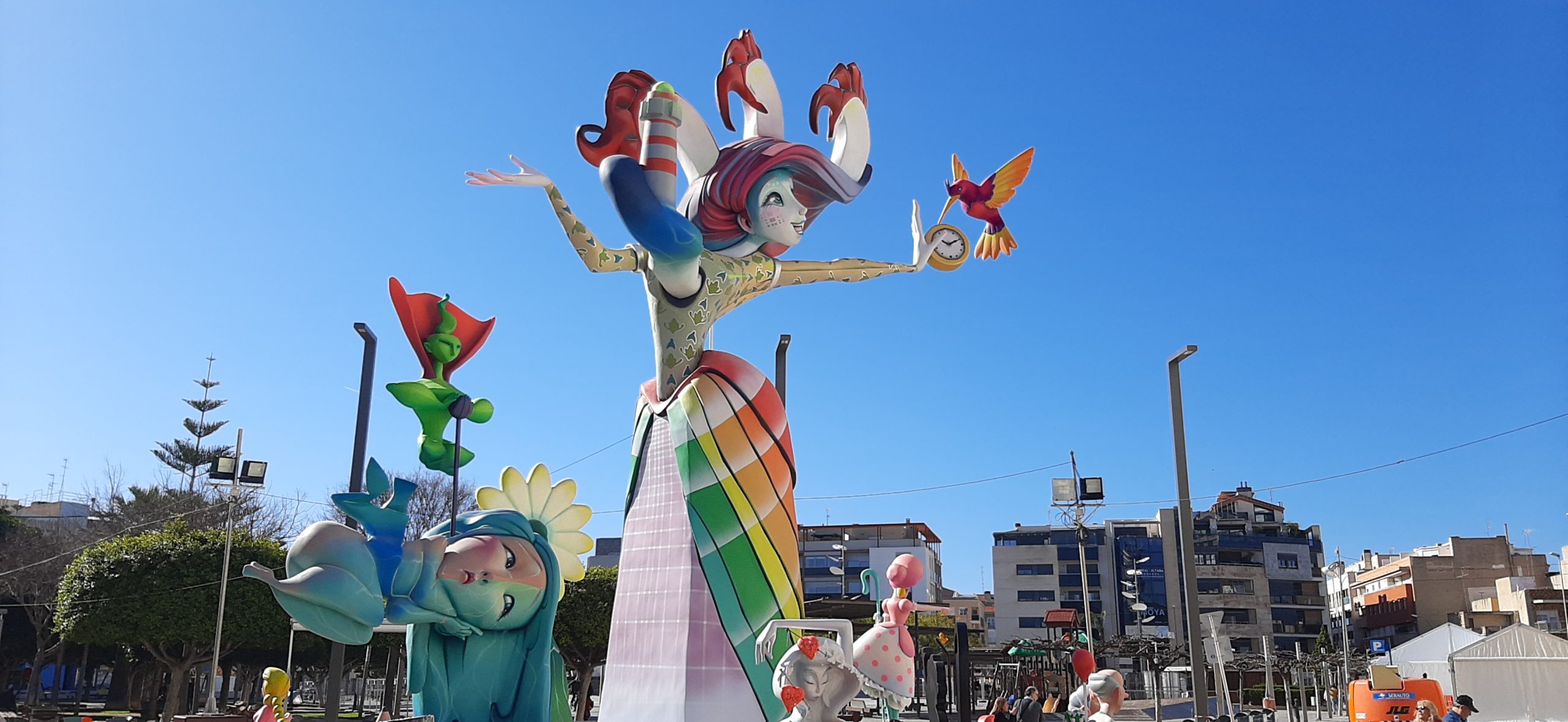 Arranca la «plantà» de les Falles a Benicarló