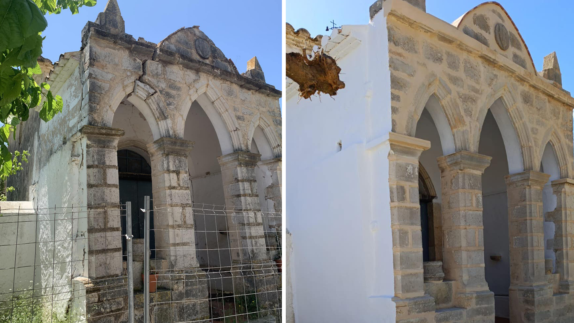 Finalitza la primera fase de restauració de l'ermita de Santa Bàrbara de Sant Mateu