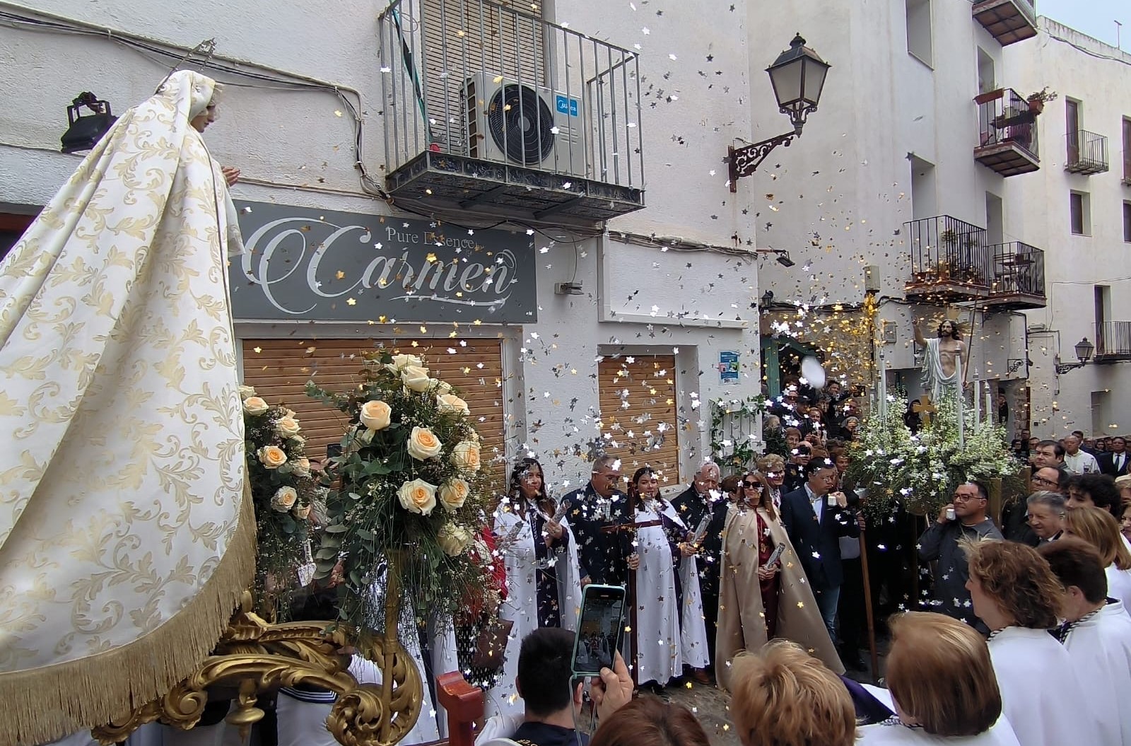 Emotiva Missa i Processó de l'Encontre a Peníscola