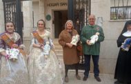 L’Ajuntament de Vinaròs participa en la cremà de la falla de la Llar Sant Sebastià