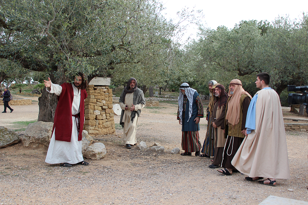 Per primera vegada es representa «La Passió de Borriol» a l'ermita de Vinaròs