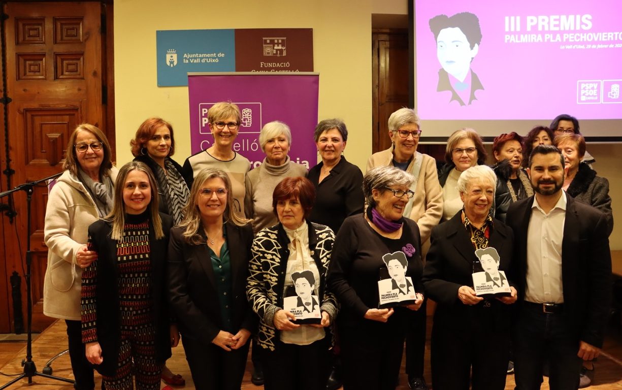 El PSPV de Castelló inicia el «Mes de la Dona» amb el reconeixement a l’altruisme de dones i associacions
