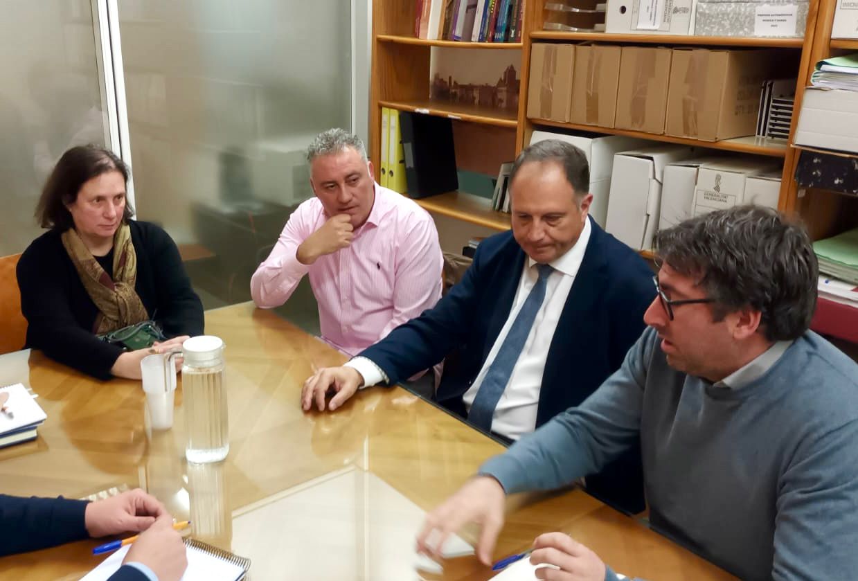 El PP de Sant Mateu es reunix amb Patrimoni per a la rehabilitació del campanar de Les Llàstimes