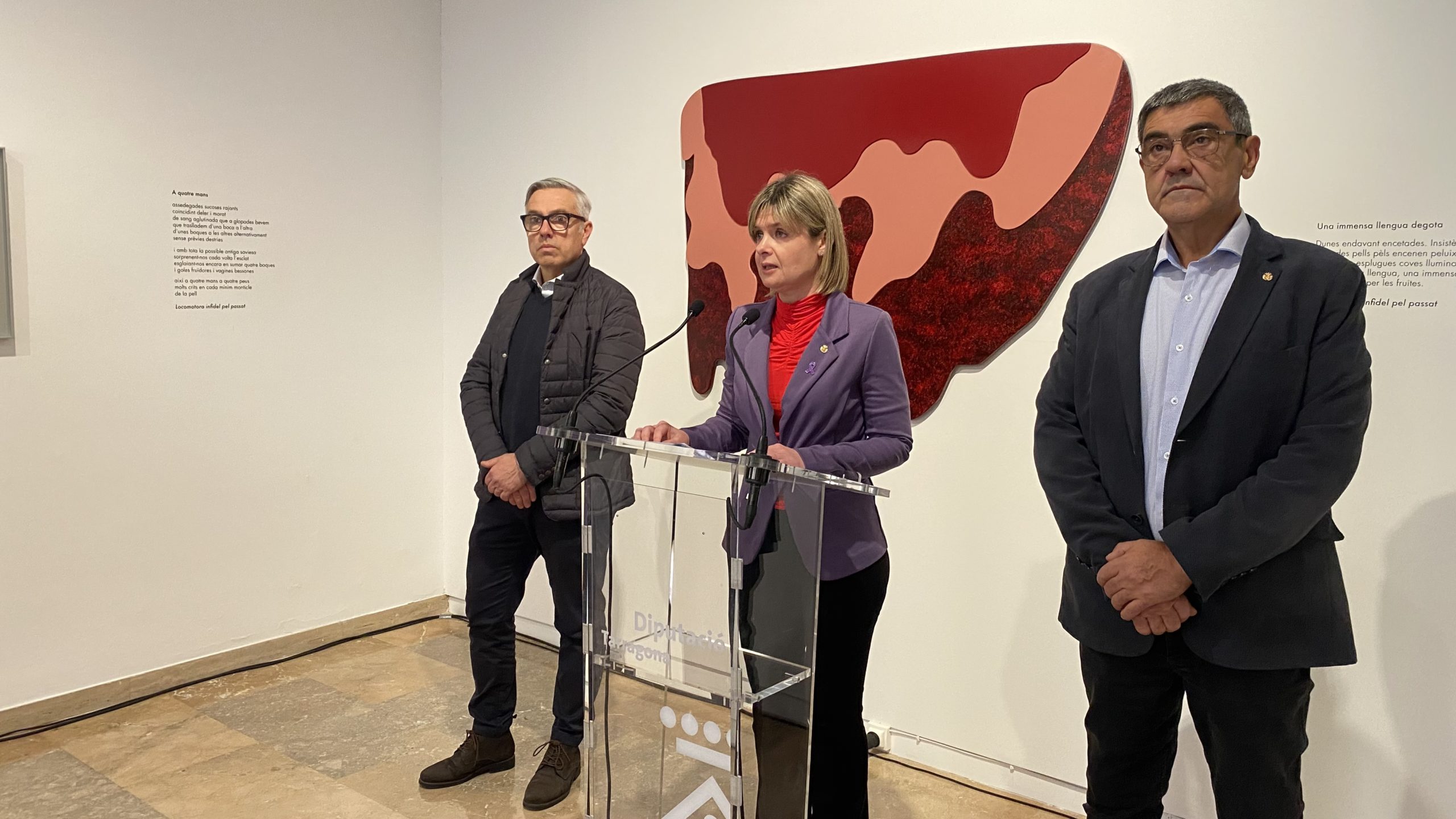 La Diputació de Tarragona commemora el 8M amb la lectura del manifest al Museu d’Art Modern 