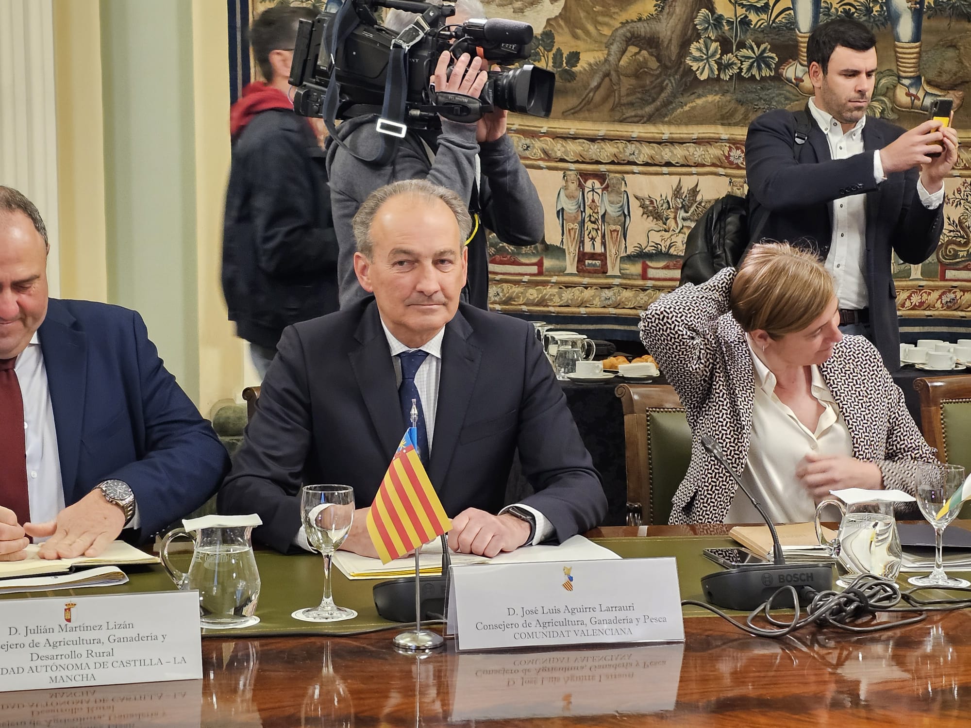 Aguirre reclama al Ministeri més ajudes per a la lluita contra les plagues i malalties