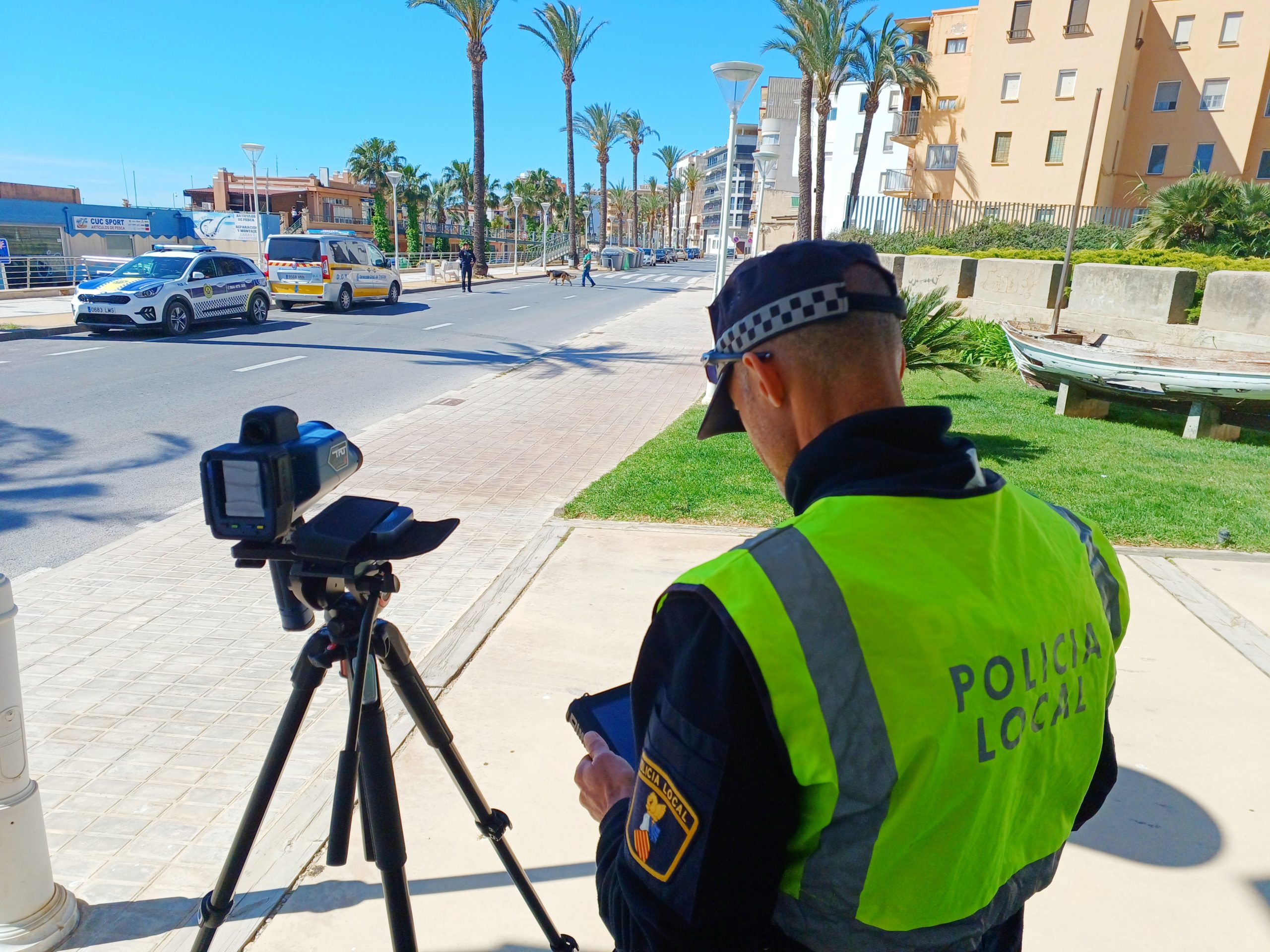 La Policia Local de Benicarló reforça el control de la velocitat en vies urbanes i interurbanes