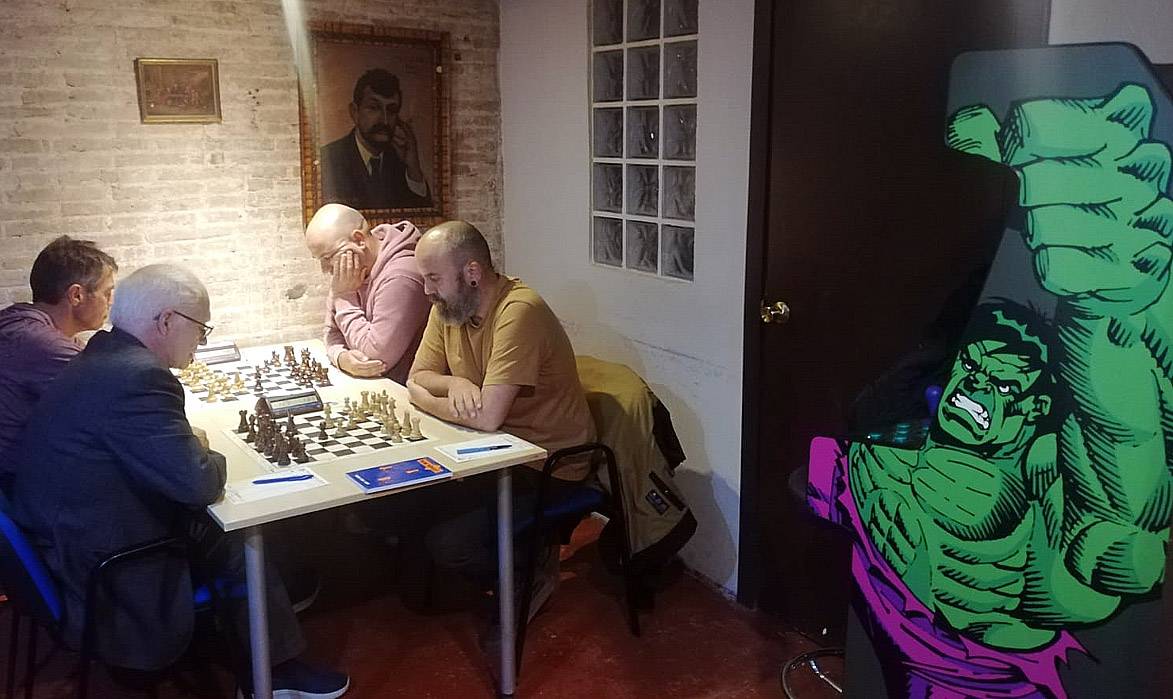 El Riu Sénia Benicarló «B» d'escacs cau als quarts de final d'una temporada històrica