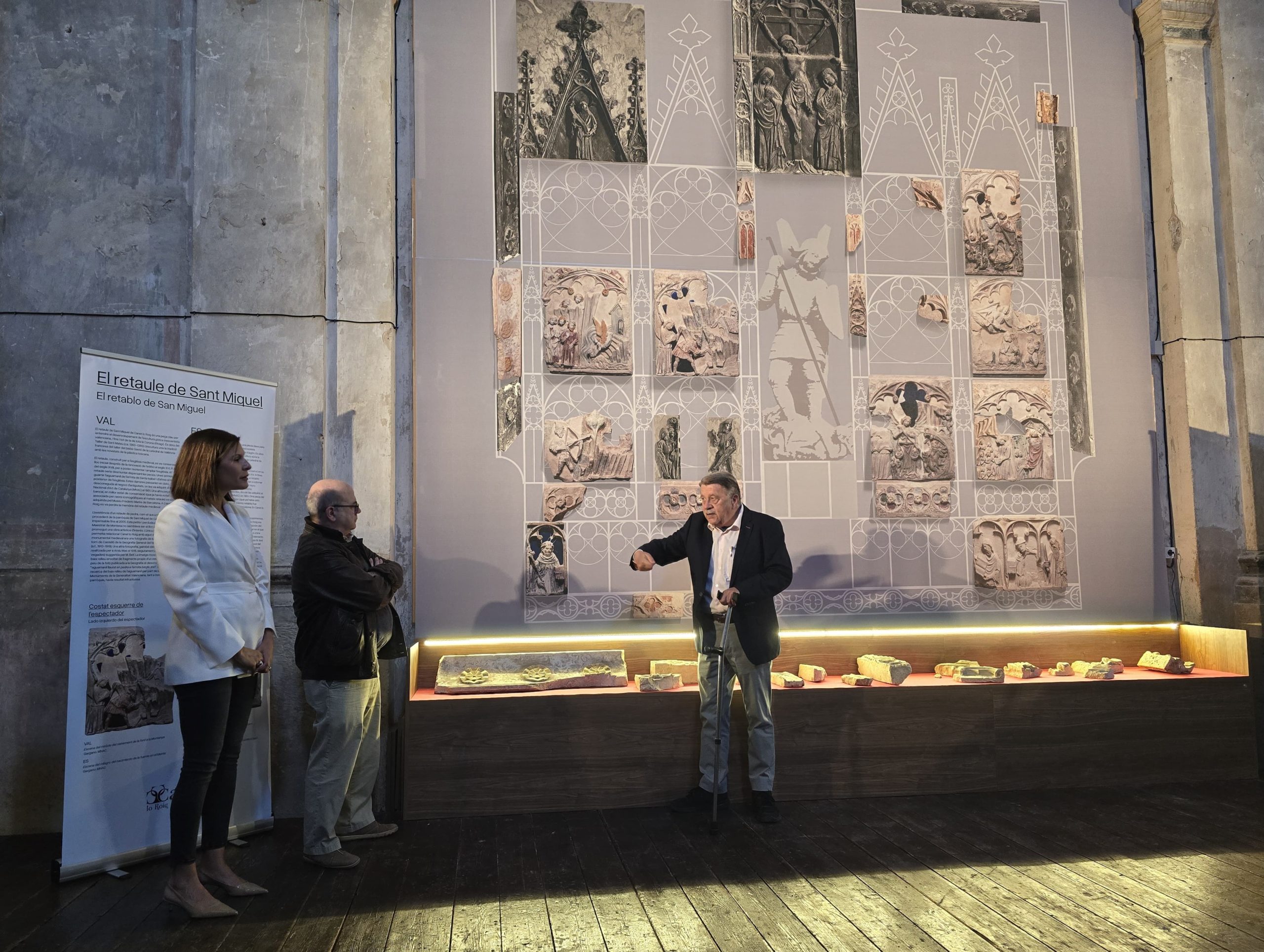 Canet lo Roig recupera un retaule del segle XIV atribuït a Pere de Guines, un dels millors escultors d’Europa