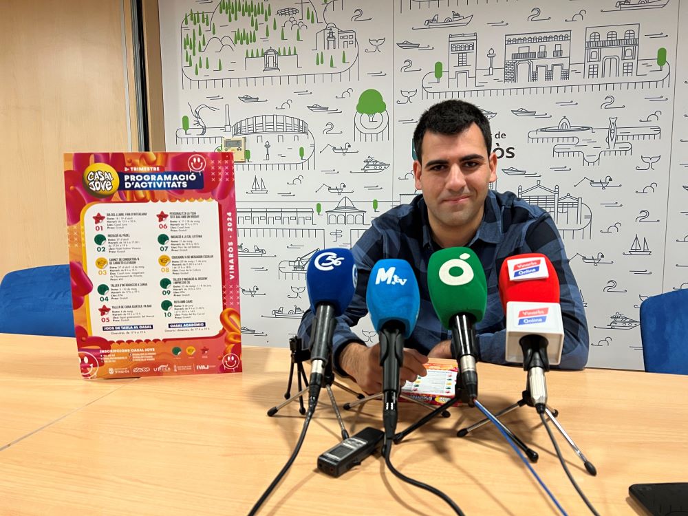 Joventut Vinaròs presenta la nova programació del Casal Jove per al segon trimestre de l’any