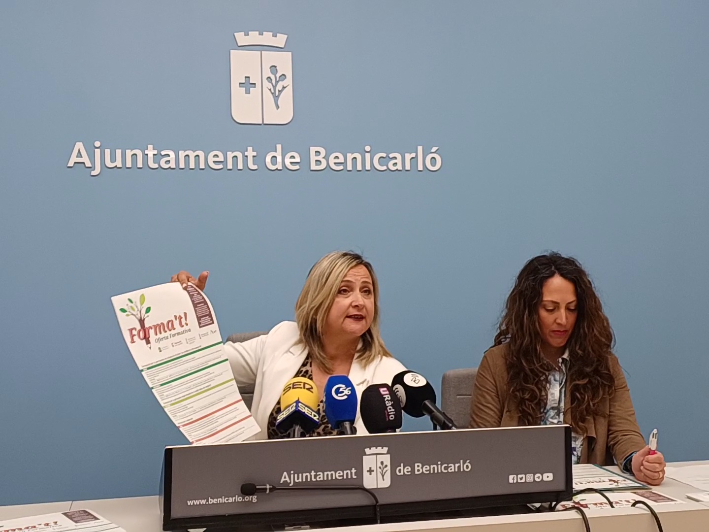 Benicarló presenta una àmplia oferta formativa per a persones aturades, emprenedors i empreses