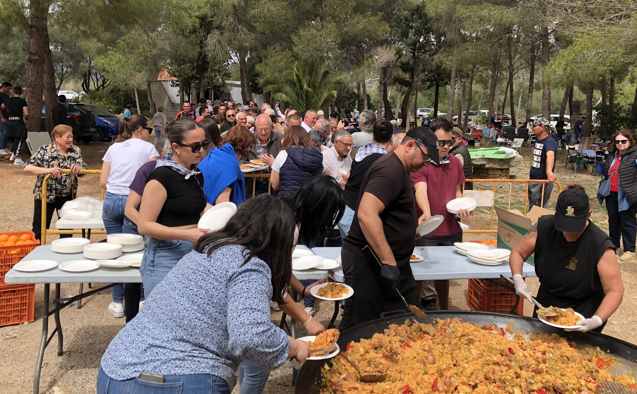 Santa Magdalena celebra Sant Vicent