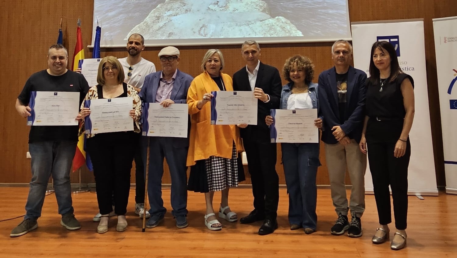 18 empreses i serveis de Vinaròs renoven el segell de qualitat SICTED