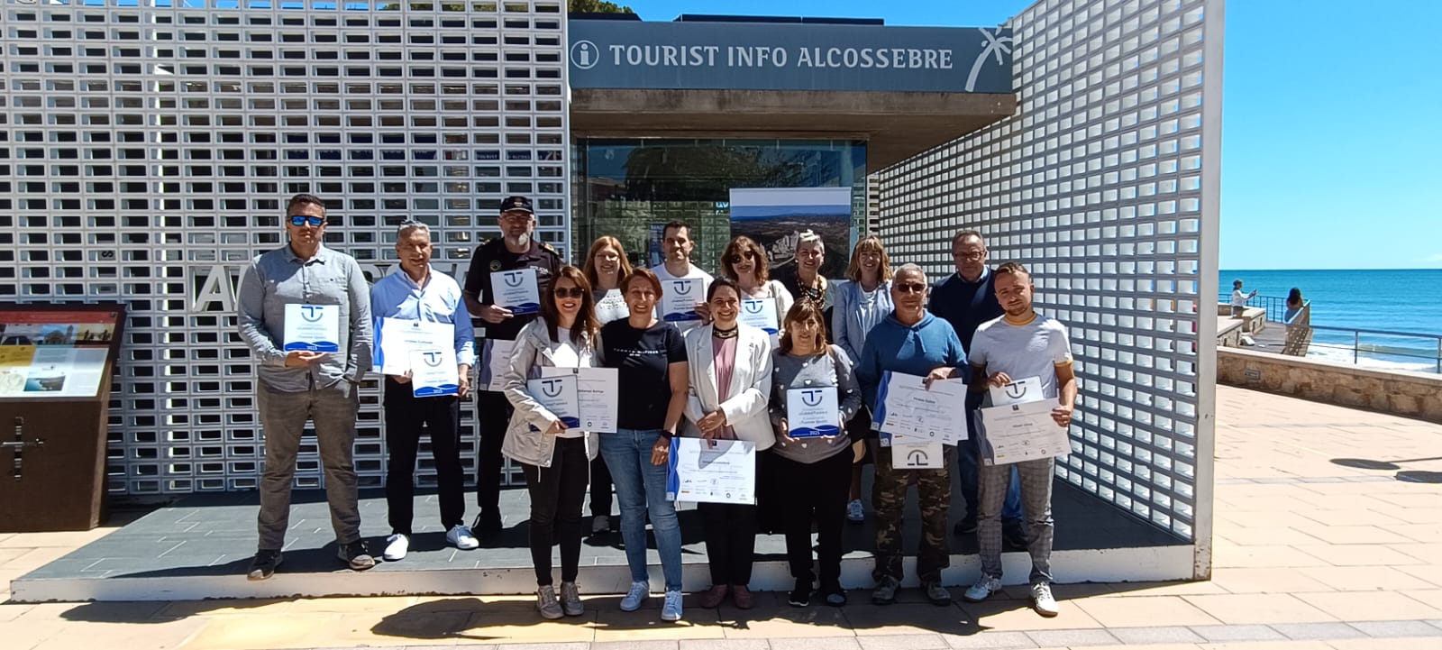 13 empreses i serveis d'Alcalà-Alcossebre reben el distintiu SICTED