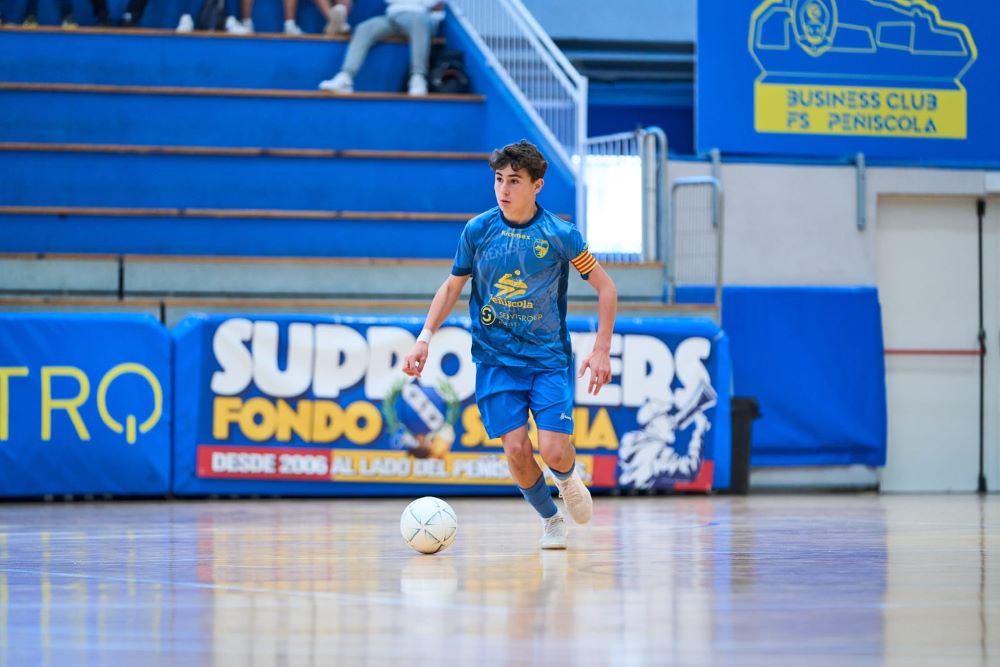 Edgar Remolina, infantil del Peníscola FS, convocat per la Selecció Valenciana Sub-16