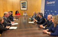 Carlos Mazón es reunix amb els diputats del PPCV en el Congrés