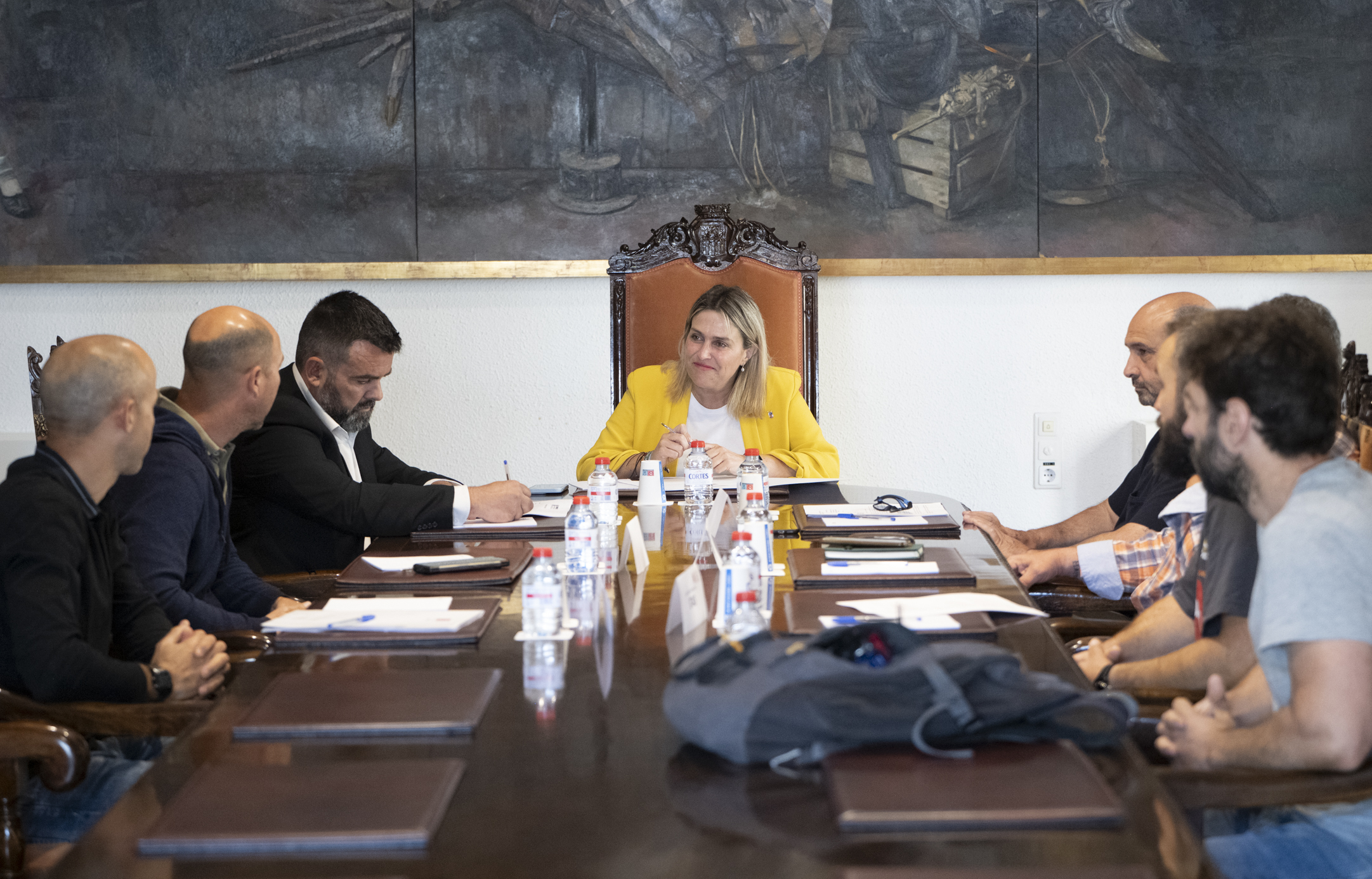 Marta Barrachina reforça l'escolta activa per a atendre les necessitades i demandes dels Bombers