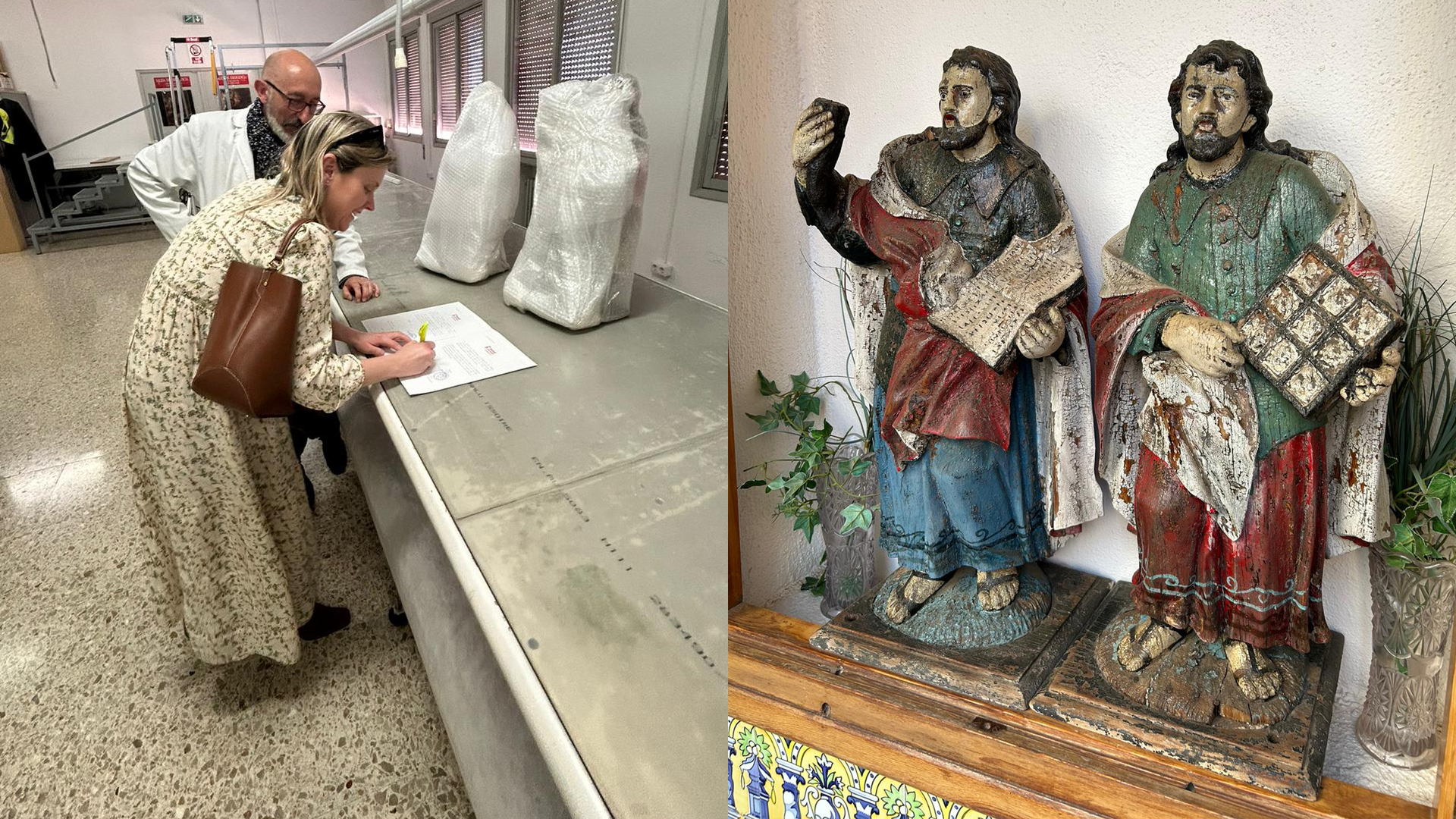 El Servei de Restauració de la Diputació restaurarà els Sants Metges de Vinaròs