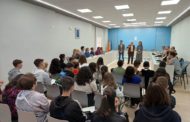 Visita dels alumnes del programa Erasmus+ a l'Ajuntament de Benicarló