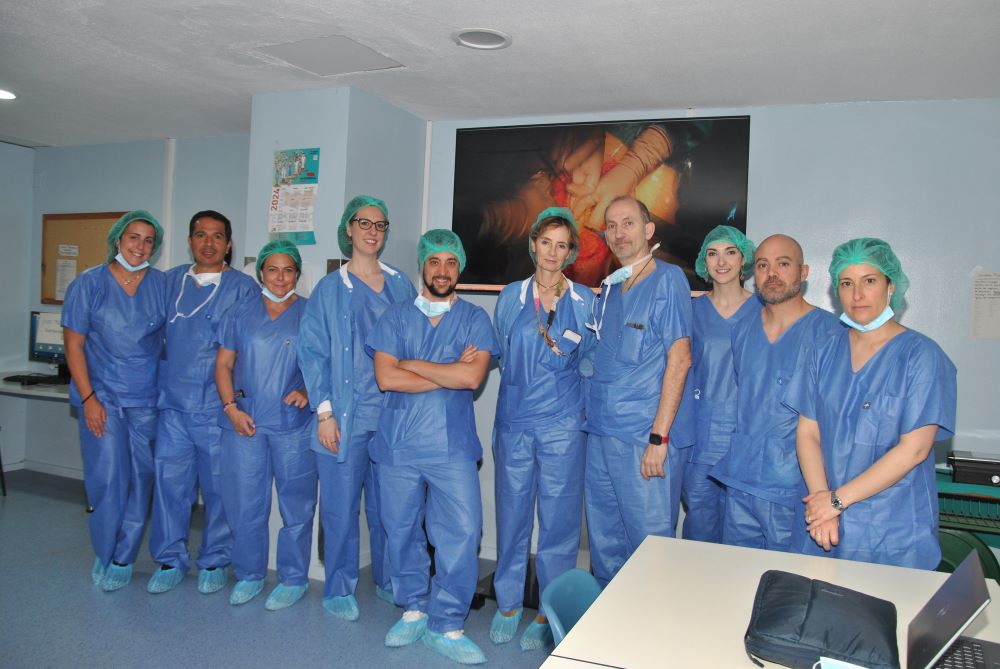 Un equip del Marañón visita el General per a formar-se en cirurgia oncològica abdomino-pelviana