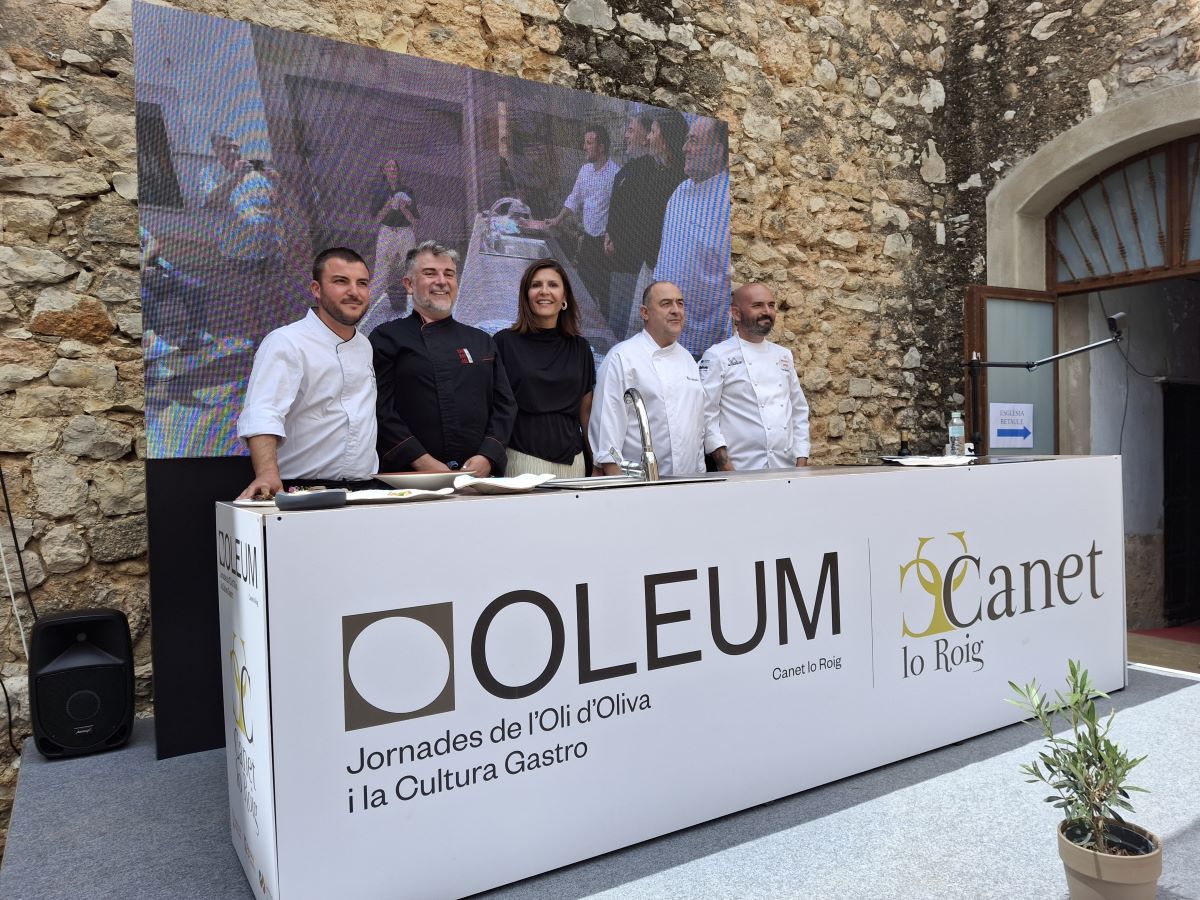 Canet lo Roig s’afiança com el gran aparador de l’oli d’oliva amb Oleum