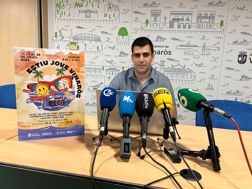 La Regidoria de Joventut de Vinaròs presenta la programació d’Estiu Jove