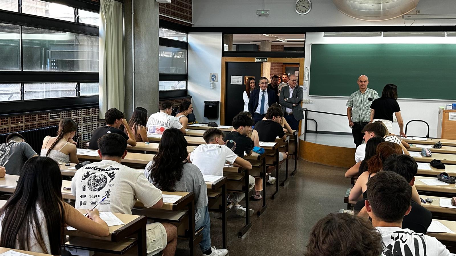 La Comunitat Valenciana inicia l’EBAU amb més de 24.200 estudiants i exàmens en 56 tribunals