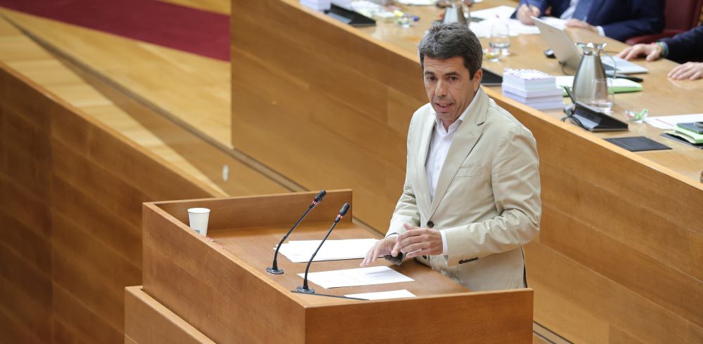 Carlos Mazón: «Fer Unió Europea ja no és acatxar el cap, és anar a defendre els interessos de la CV»