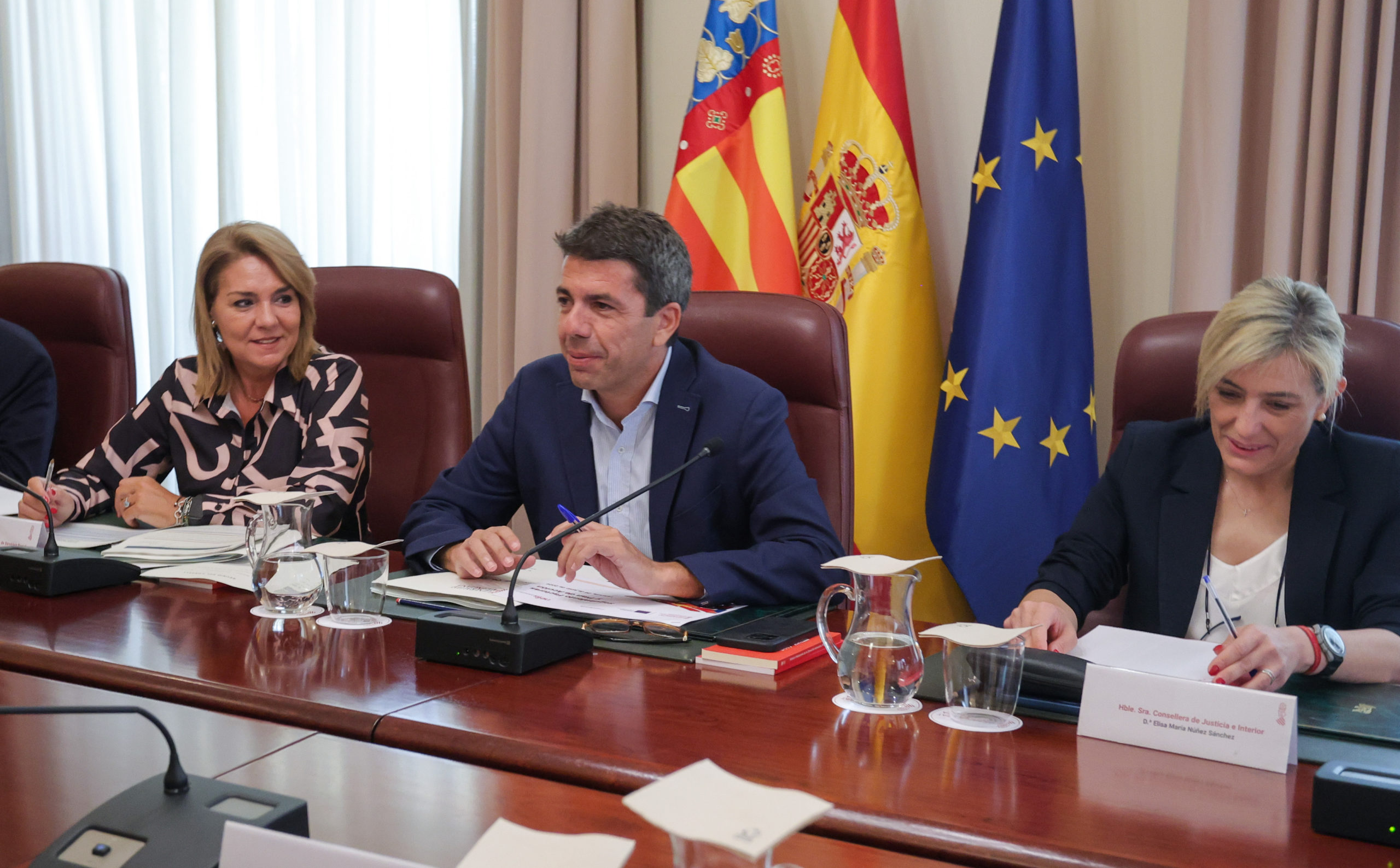 Carlos Mazón presidix el Ple del Consell celebrat a Castelló de la Plana
