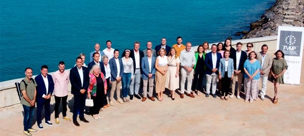 Benicarló exposa la problemàtica de la regressió de la costa en la trobada de la FVMP
