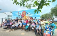 La Residència i Centre de Día El Collet de Benicarló estrena nou espai exterior decorat amb un gran mural
