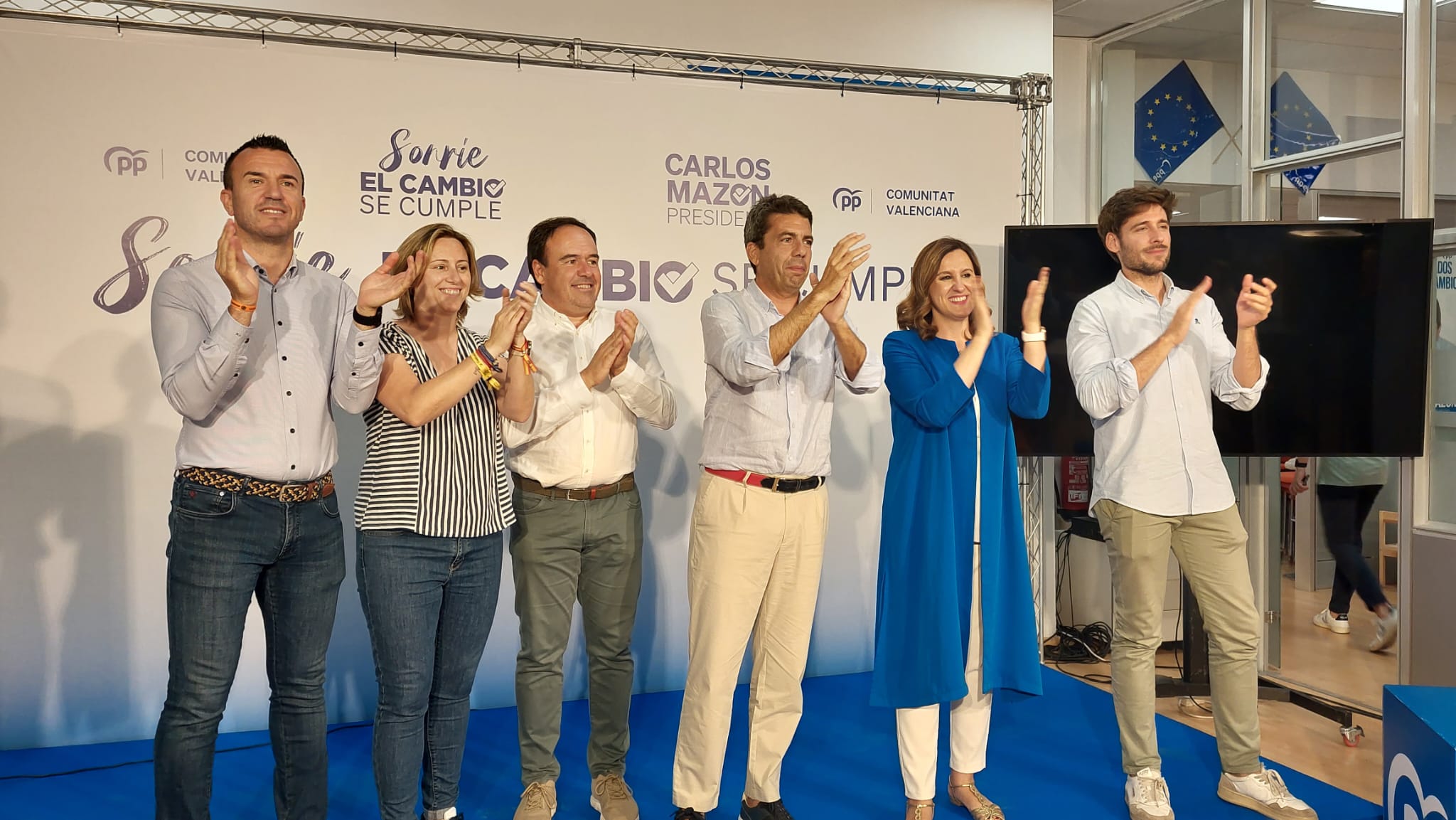Juanfran Pérez: «El PPCV es consolida com l'opció política preferida pels valencians»