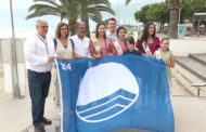 ➤ VÍDEO. HISSADA DE LA BANDERA BLAVA DE LA PLATJA DEL MORRONGO DE BENICARLÓ 20-06-2024