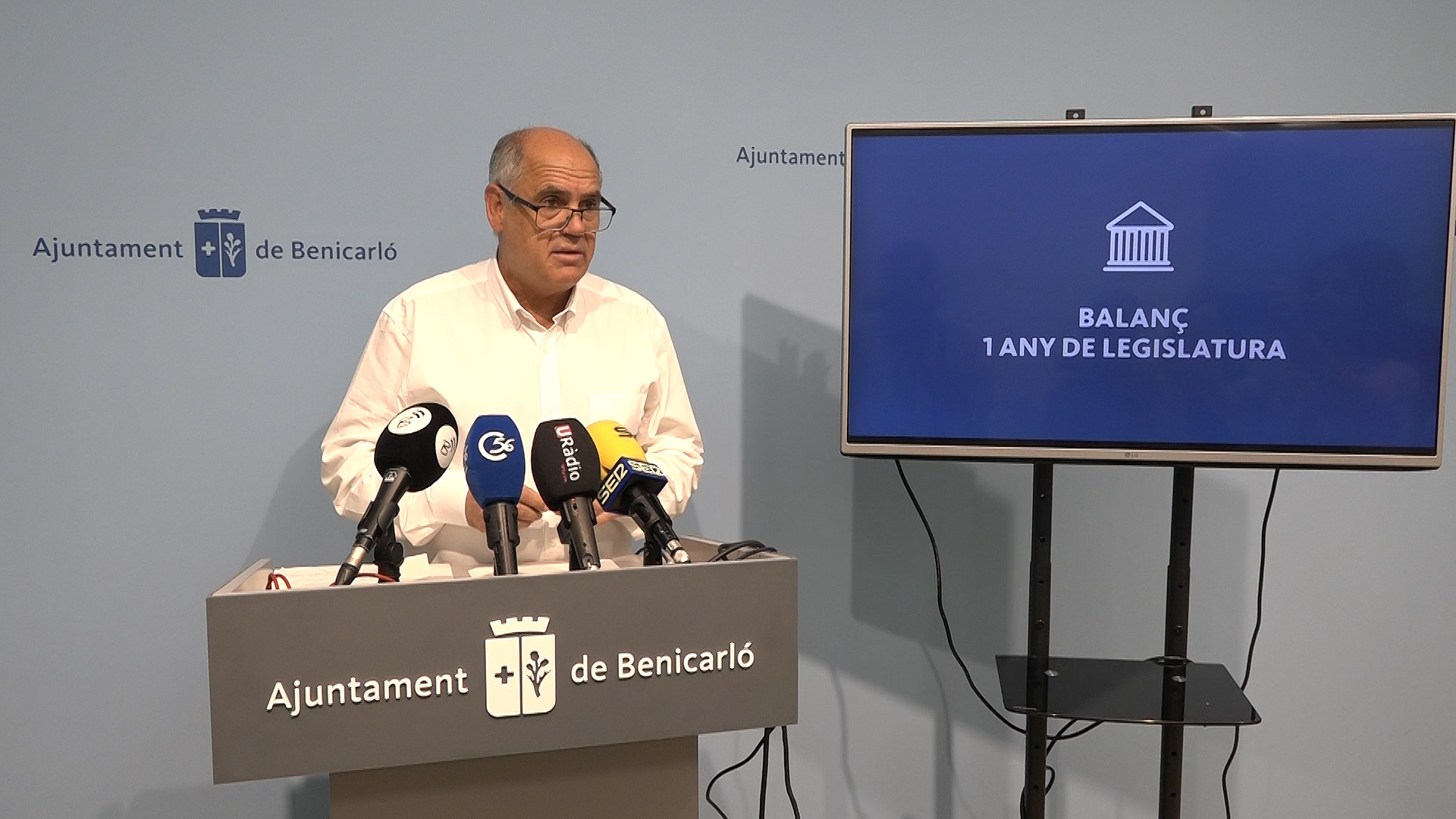 L’alcalde de Benicarló fa balanç del primer any de legislatura
