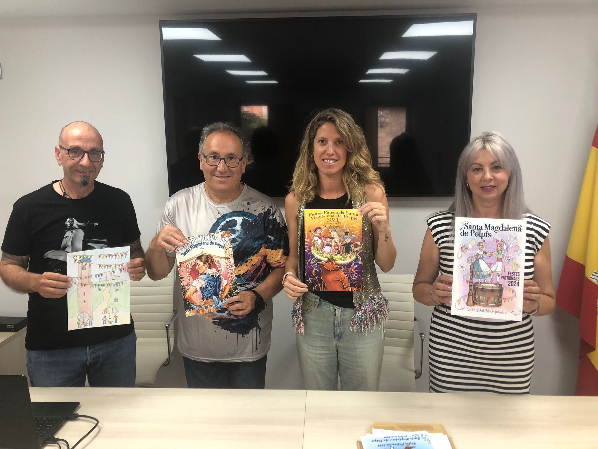 Juan Antonio Núñez guanya el Concurs per a la portada del Llibre de Festes de Santa Magdalena