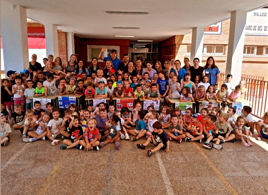 Més de 570 xiquets i xiquetes participen en el Campus d’Estiu l’Illa de Vinaròs